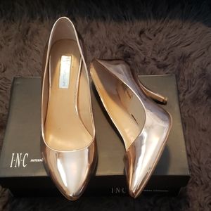 Rose Gold  Pumps
